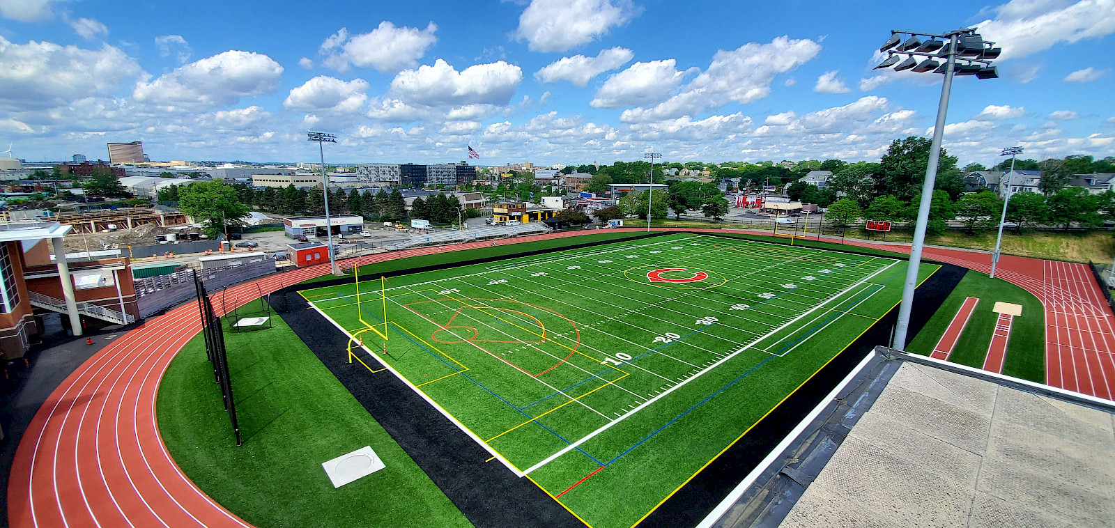 Chelsea Memorial Stadium At Chelsea High School KBA Architects